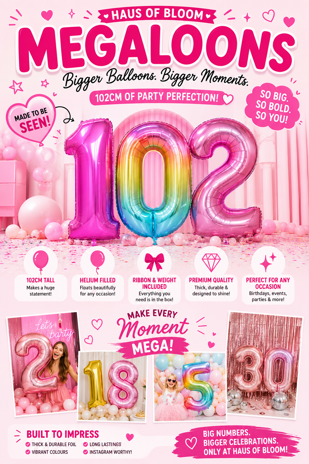 Megaloon Balloons Order Here