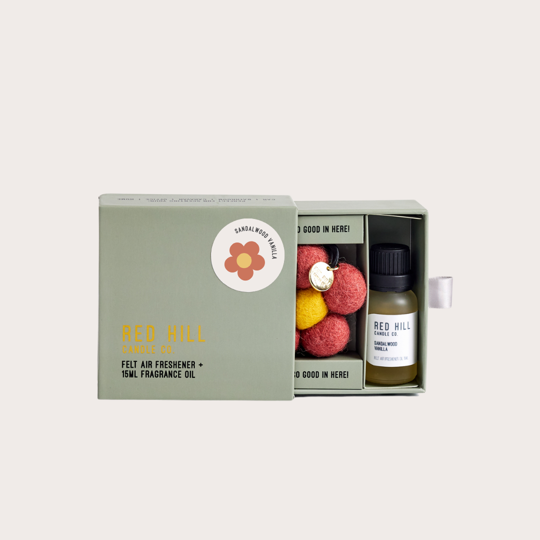 Red Hill Felt Air Freshener
