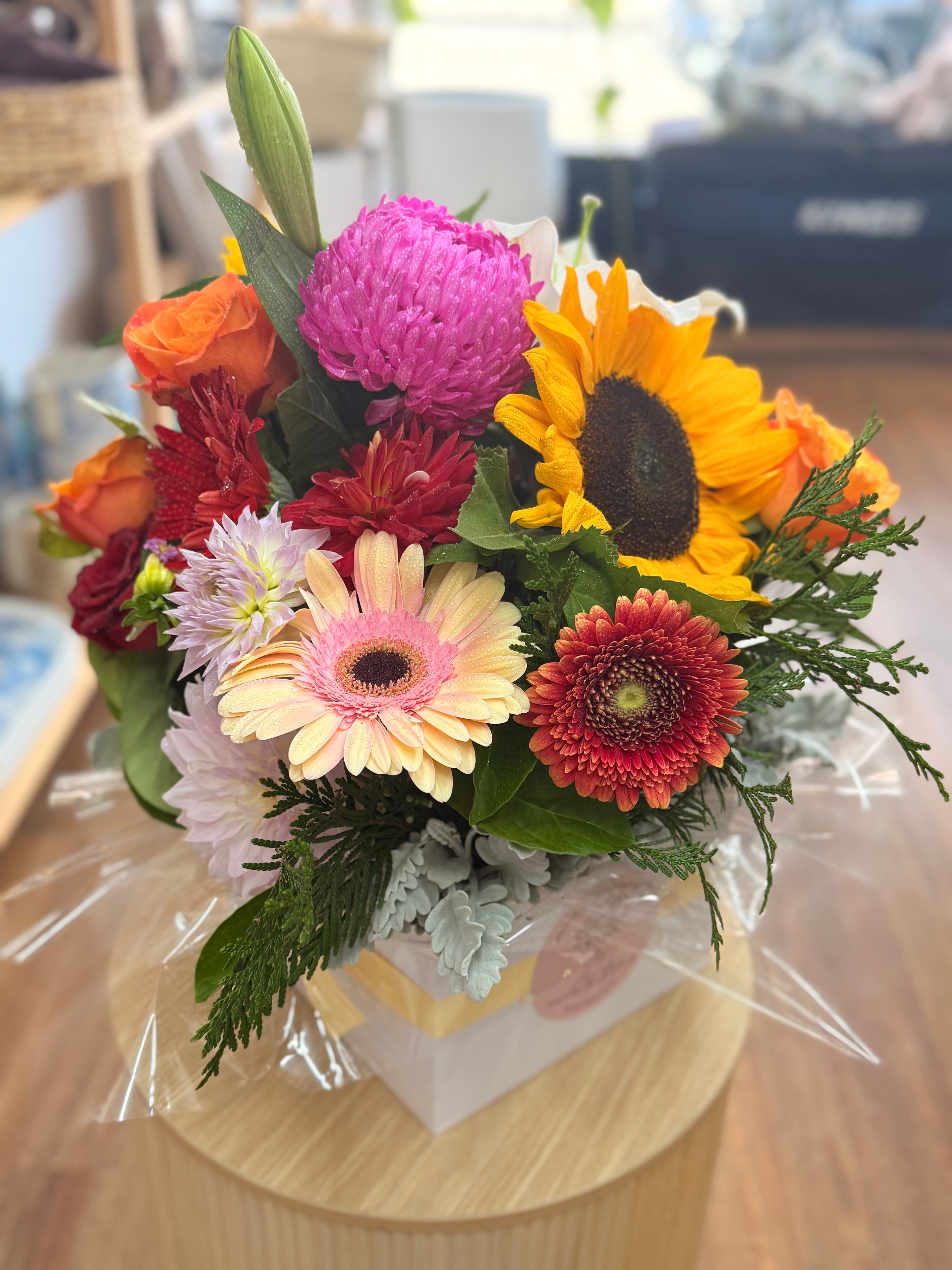 Seasonal Box Arrangement