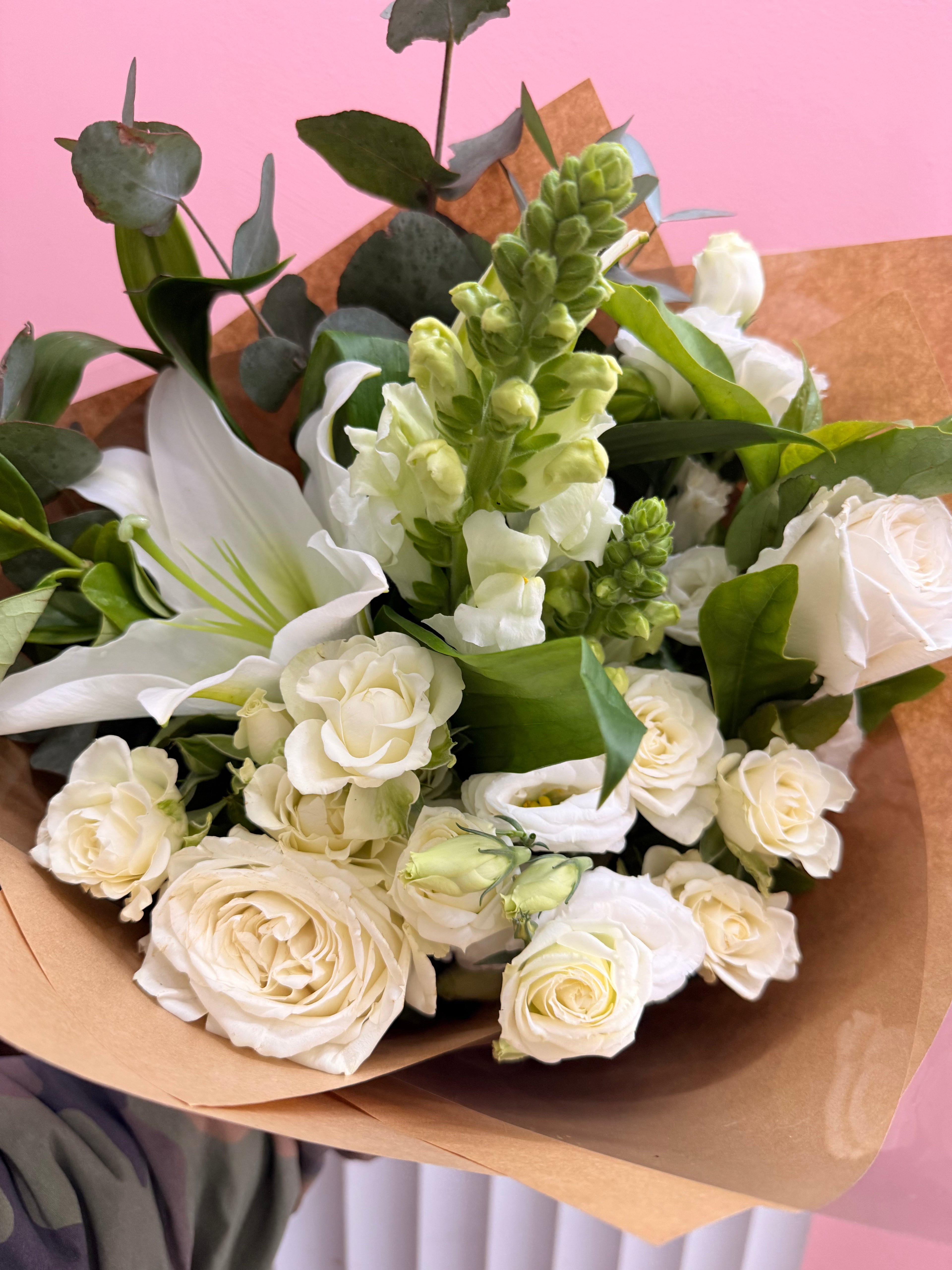 Wonderful Whites Bouquet