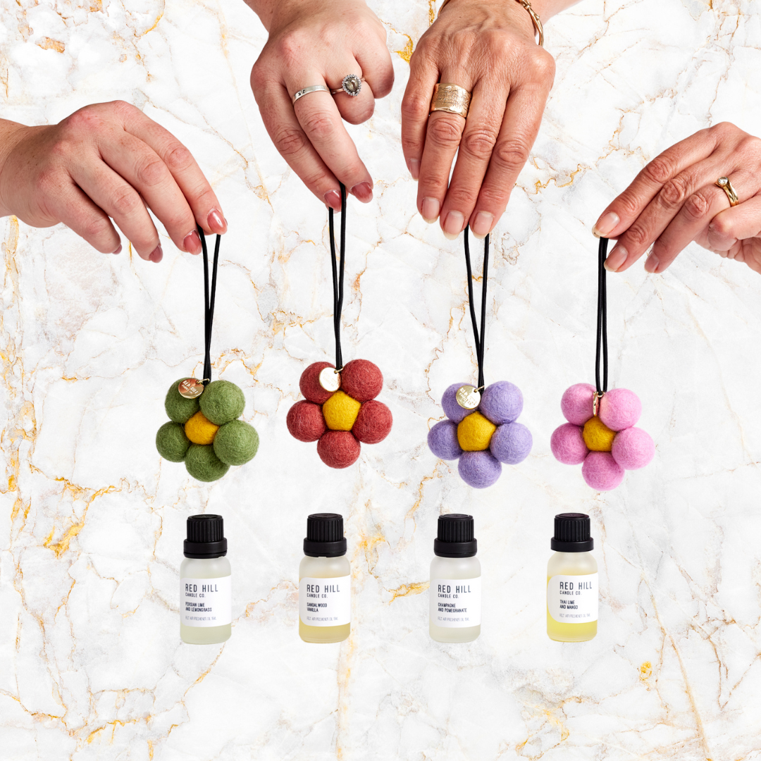 Red Hill Felt Air Freshener