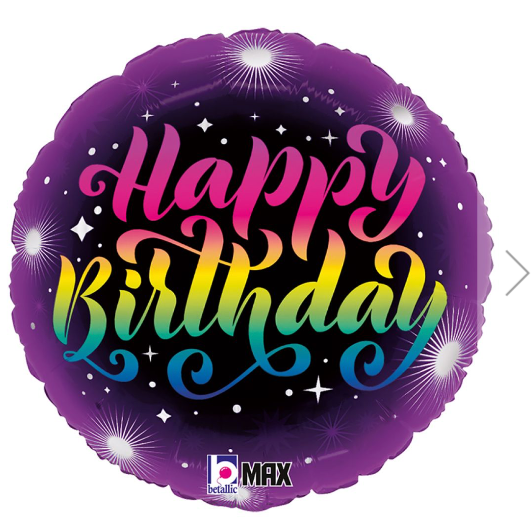 Happy Birthday (helium Included)