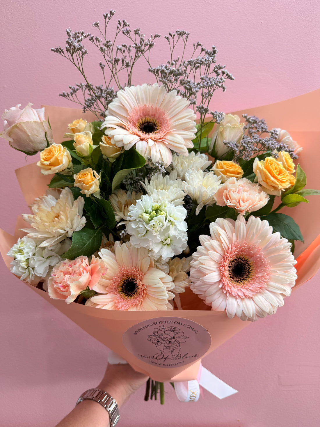 Peaches &amp; Cream Bouquet