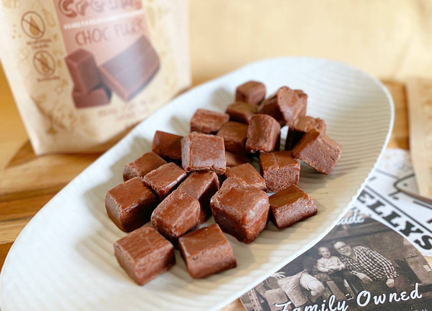 Choc Fudge - Pouch 200g (1)
