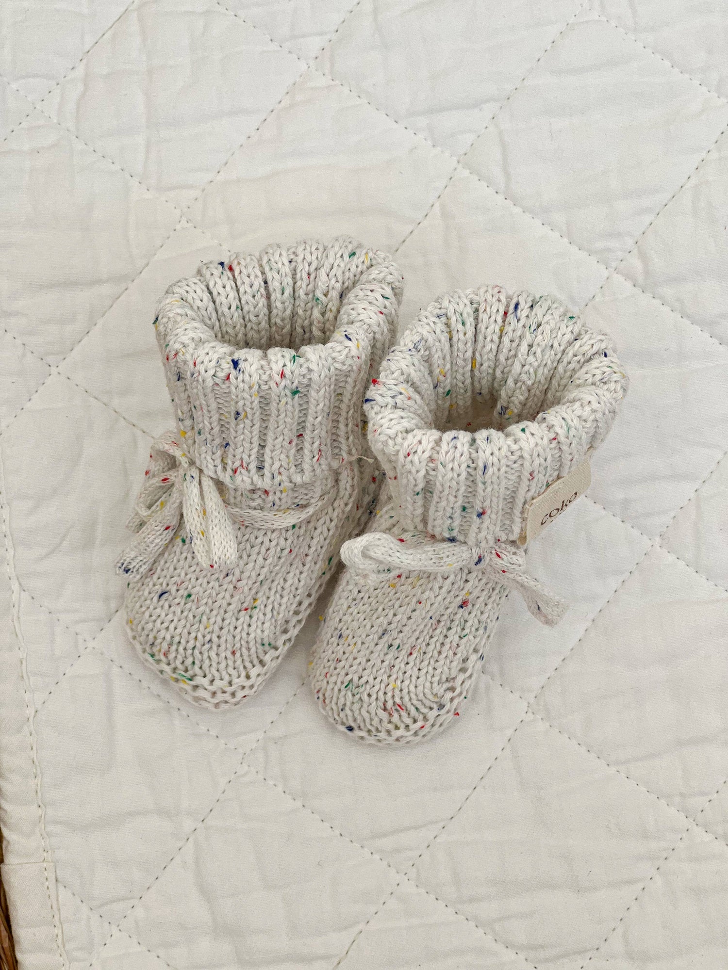 Heirloom Booties - Milk