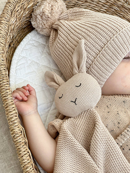 Heirloom Bunny Comforter - Oat