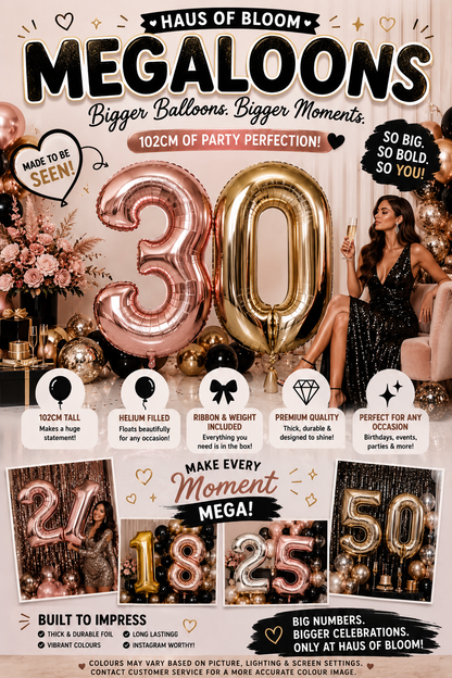 Megaloon Balloons Order Here