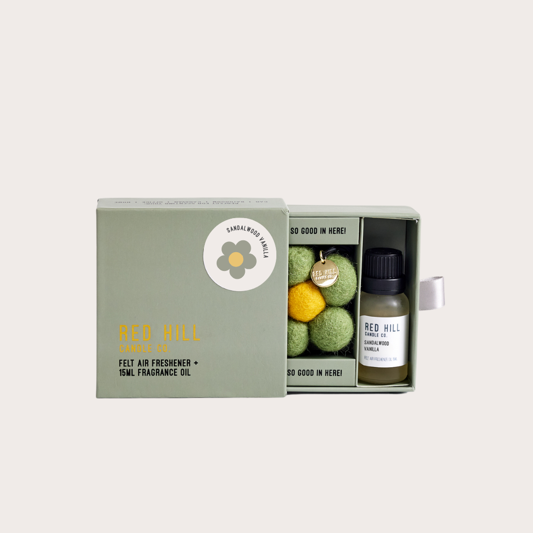 Red Hill Felt Air Freshener