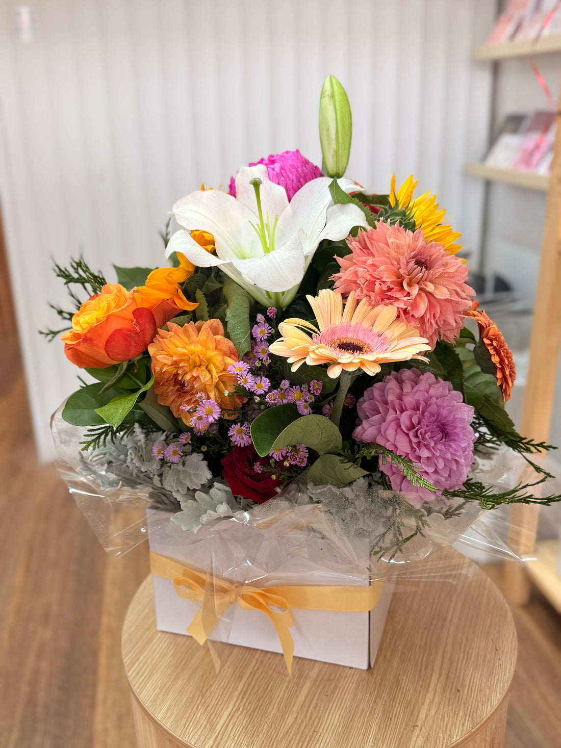 Seasonal Box Arrangement