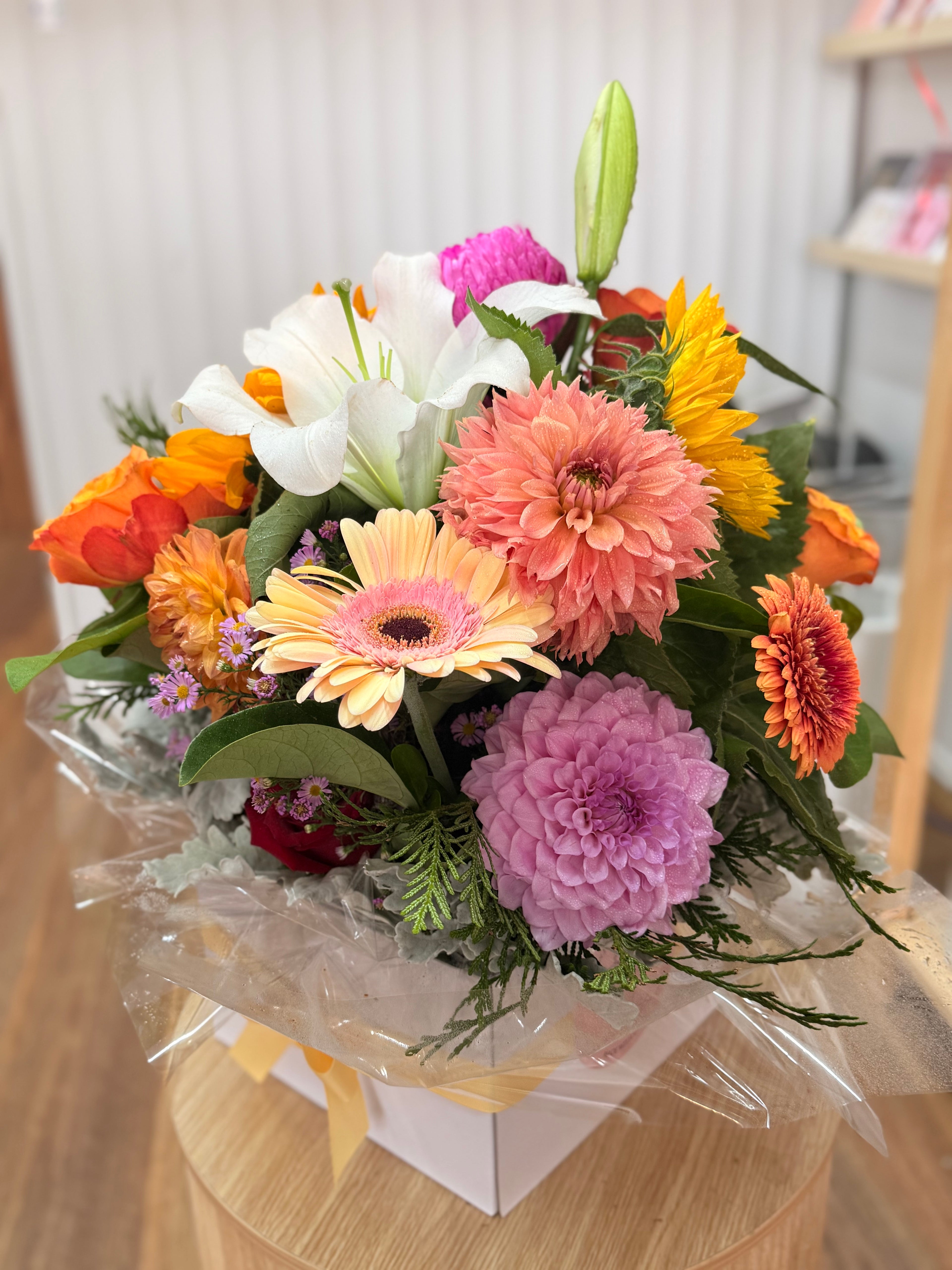 Seasonal Box Arrangement