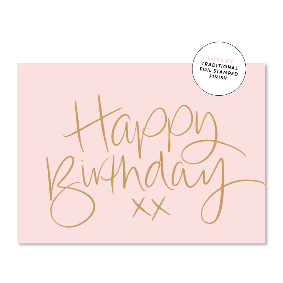 Happy Birthday Greeting Card (Large)