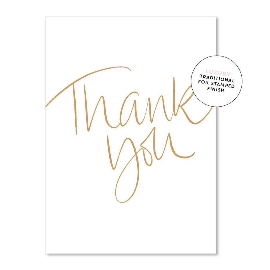 Thank you Greeting Card (Large)