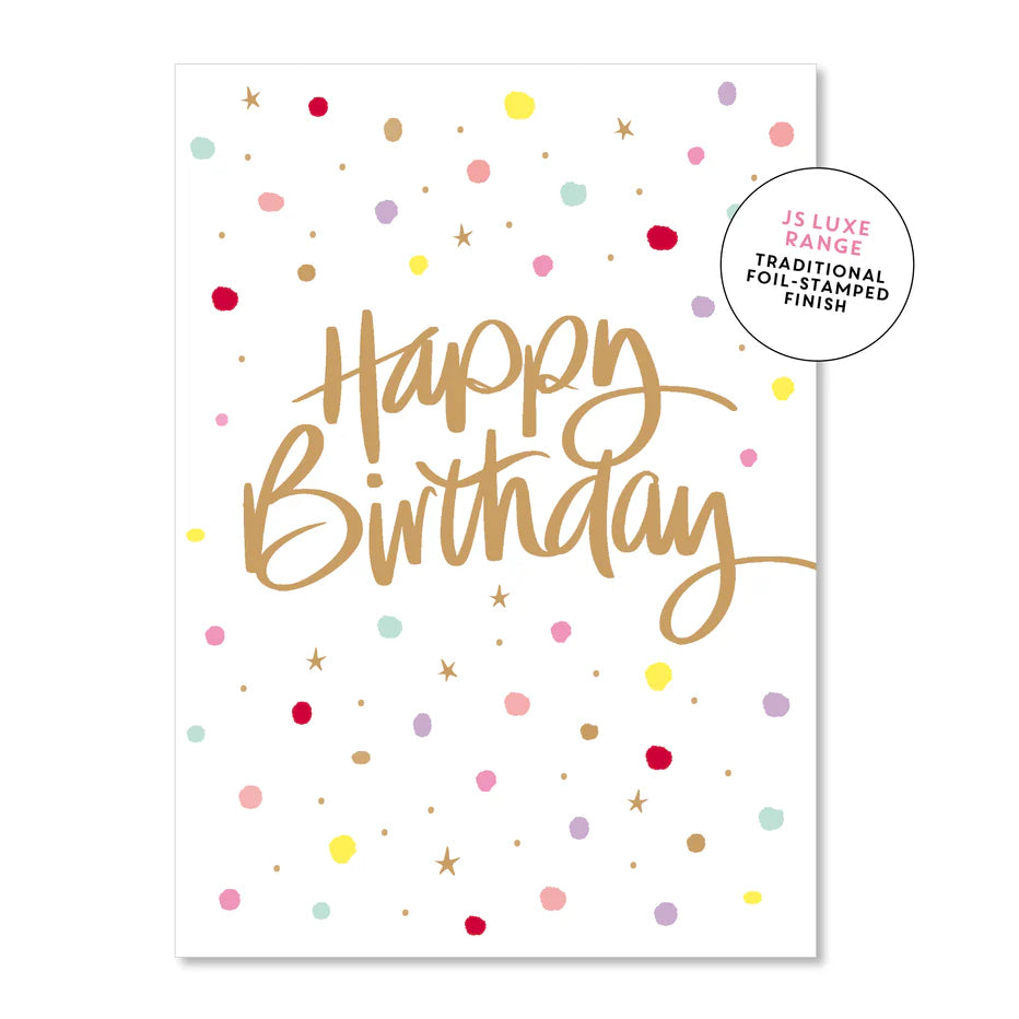 Happy Birthday Greeting Card (Large)