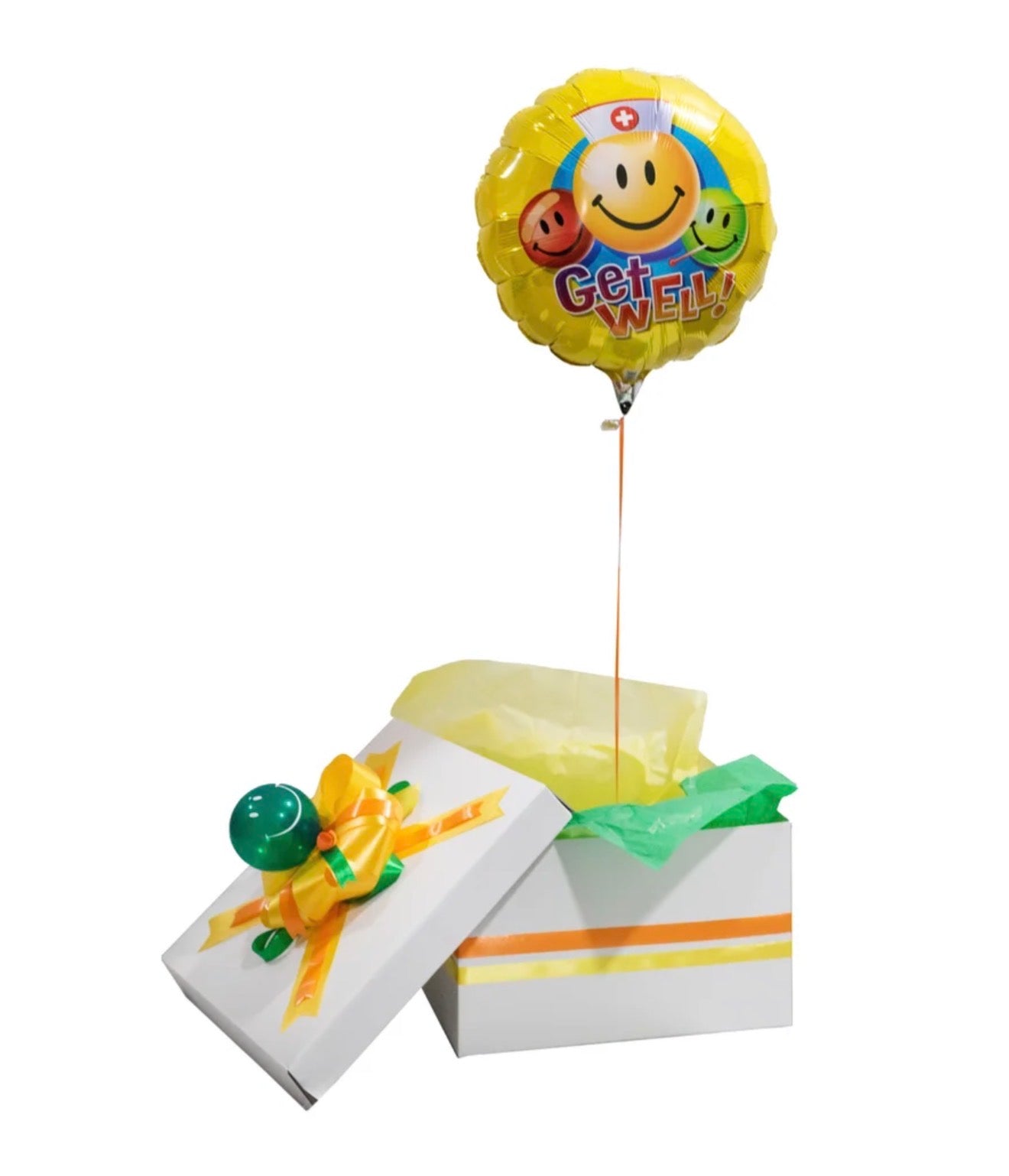 Get Well Soon gift Box | Balloon Bouquet