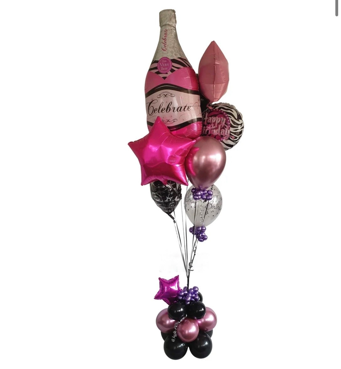 Pink Grand Celebration | Balloon Bouquet