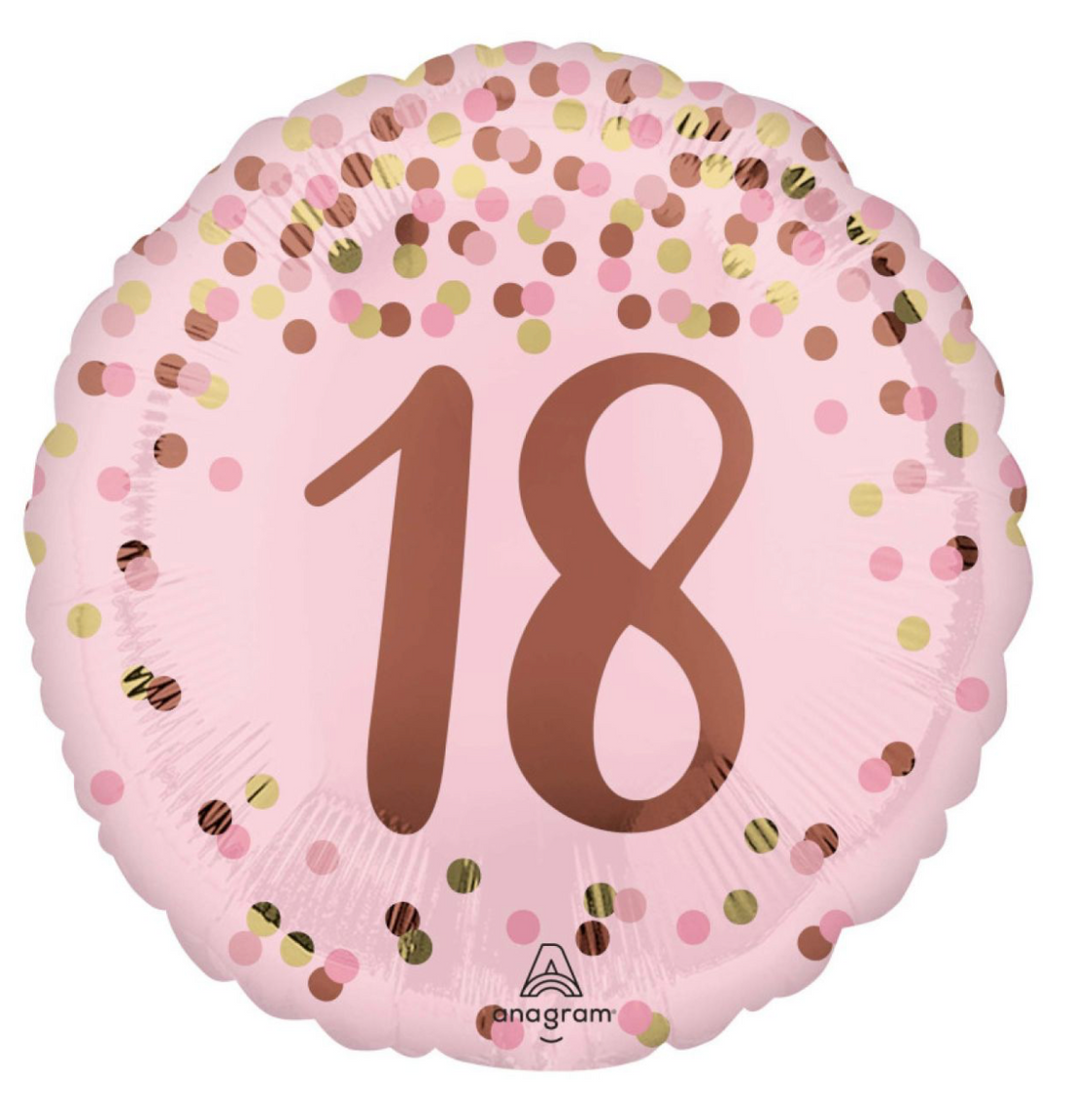 Happy Birthday 18 Balloon (Helium Included)