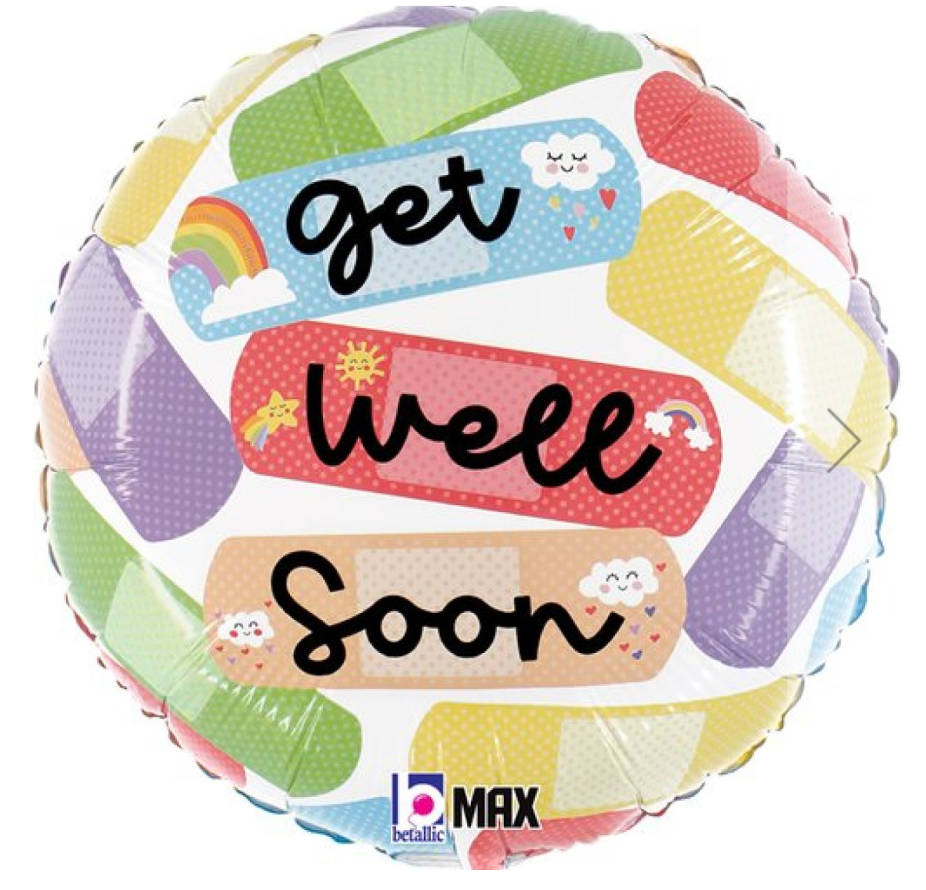 Get Well Balloon (Helium Included)