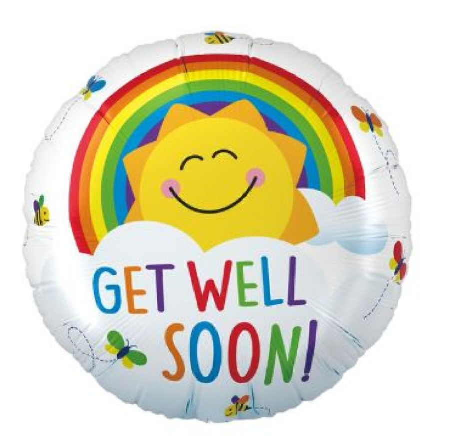 Get Well Balloon (Helium Included)