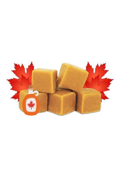Maple Flavoured Fudge - Pouch 180g (1)