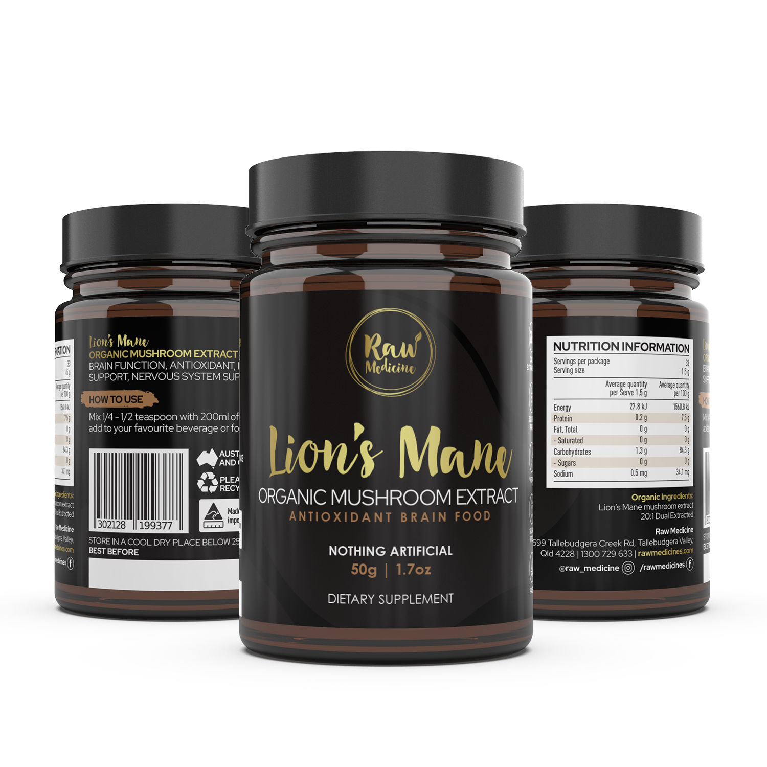 Organic 20:1 Lion&