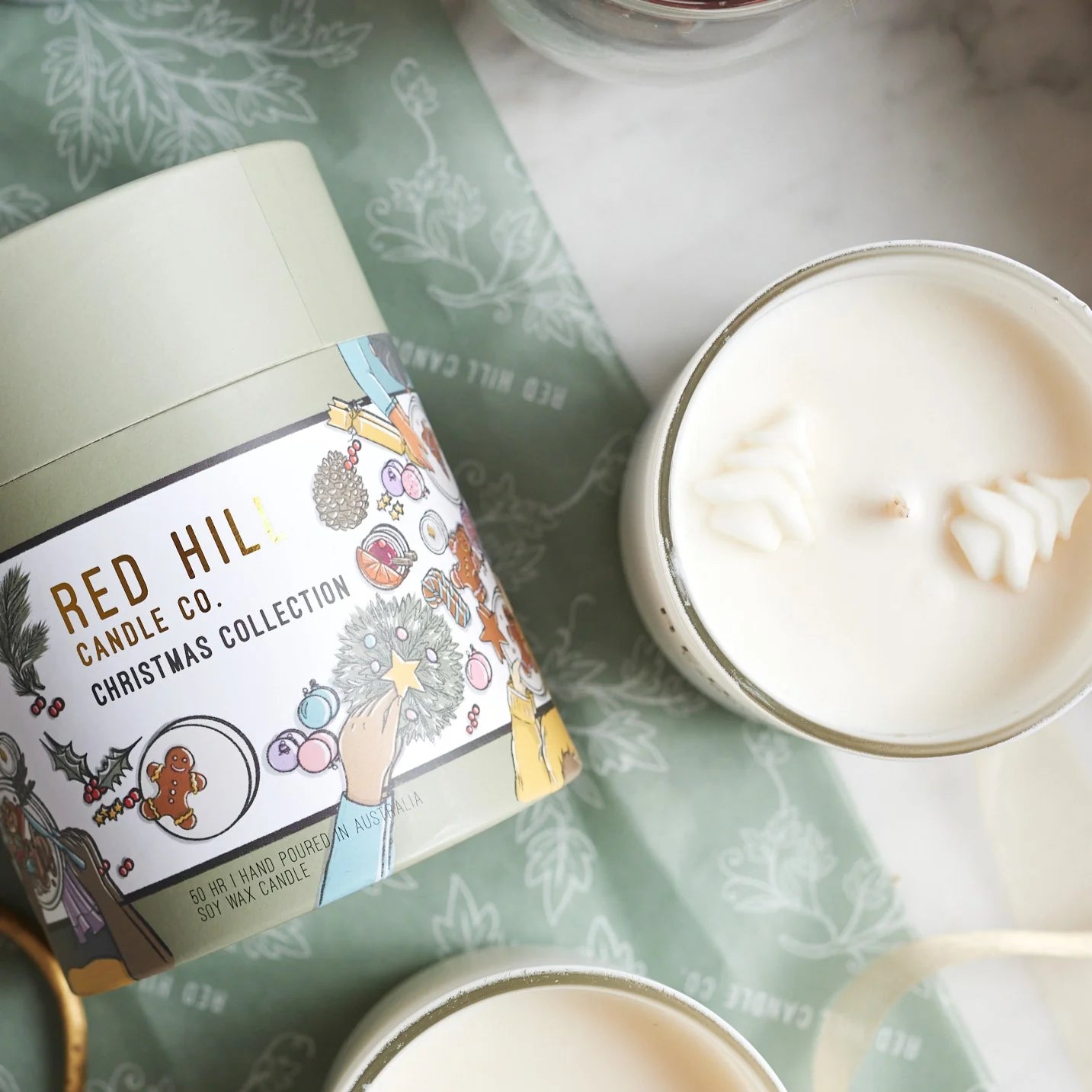 Red Hill Classic Christmas Candle - Pine